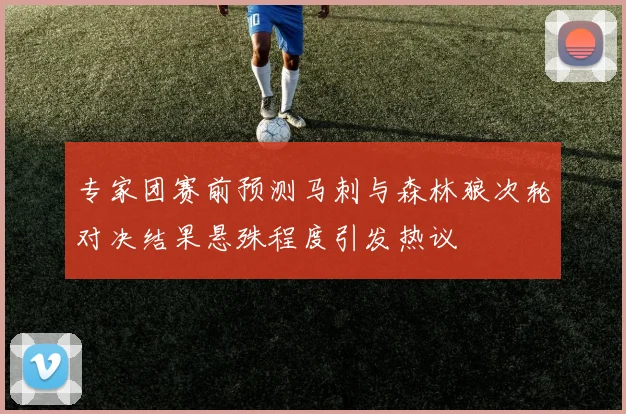 专家团赛前预测马刺与森林狼次轮对决结果悬殊程度引发热议